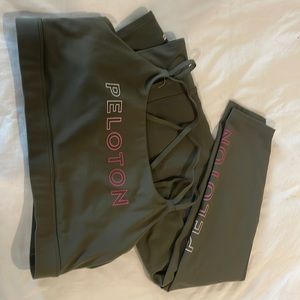 Peloton 2x legging and sports bra set